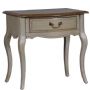 Vieux Olive Green Aged Side Table